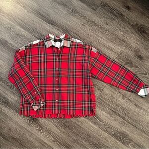 WEEKEND MAX MARA Juglas tartan cotton shirt